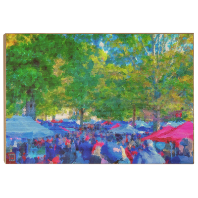 Ole Miss Rebels - The Grove Fine Art Painting - College Wall Art #Wood