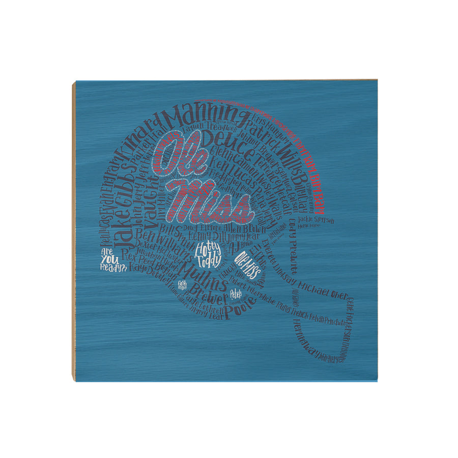 Ole Miss Rebels - Ole Miss Greats - College Wall Art #Canvas
