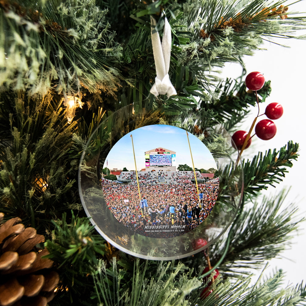 Ole Miss Rebels - Mississippi Mayhem the Win Ornament & Bag Tag