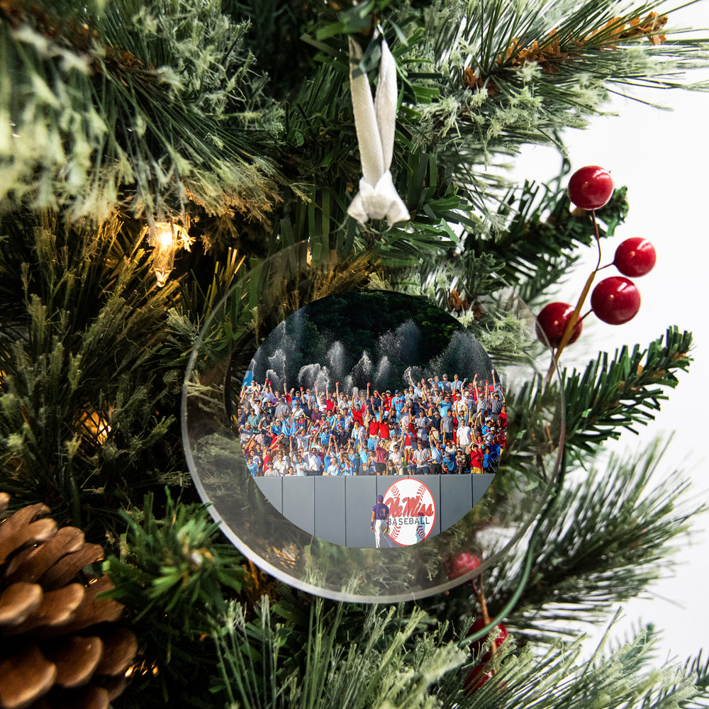 Ole Miss Rebels - Ole Miss Baseball Shower Ornament & Bag Tag