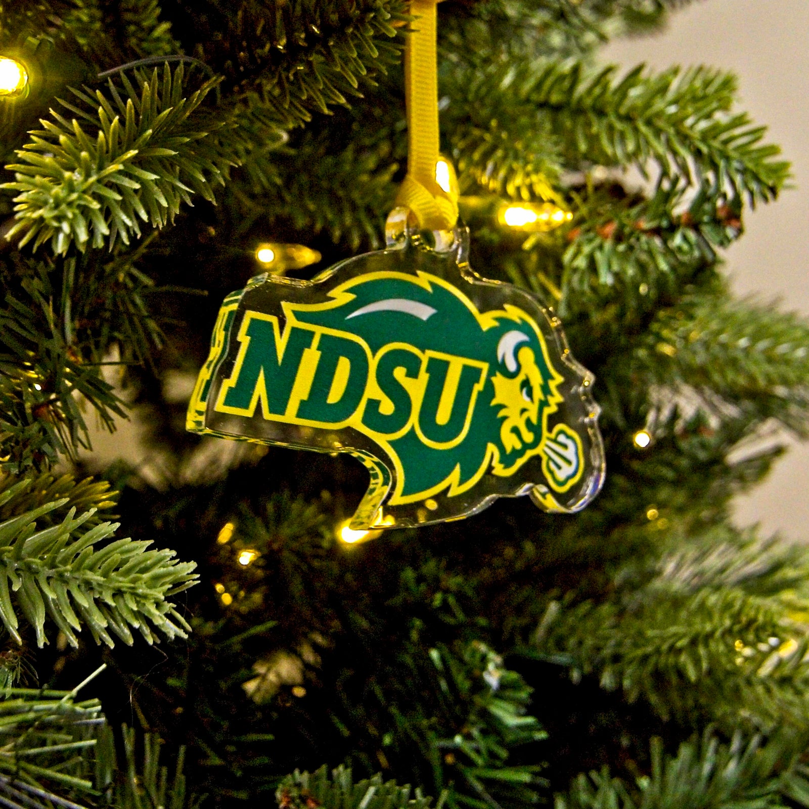North Dakota State Bison - NDSU Bag Tag & Ornament