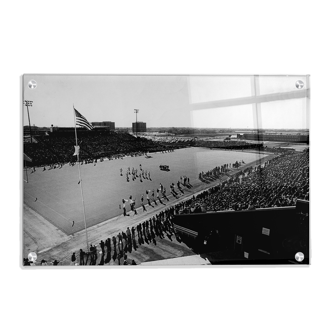 North Dakota State Bisons - Vintage 1975 Dacotah Field - College Wall Art #Canvas