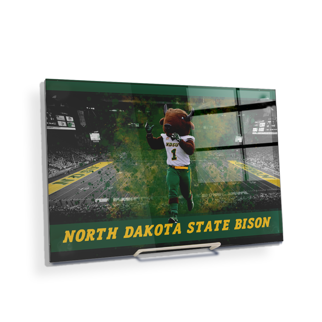 North Dakota State Bison - Thundar's North Dakota State Bison - College Wall Art #Canvas