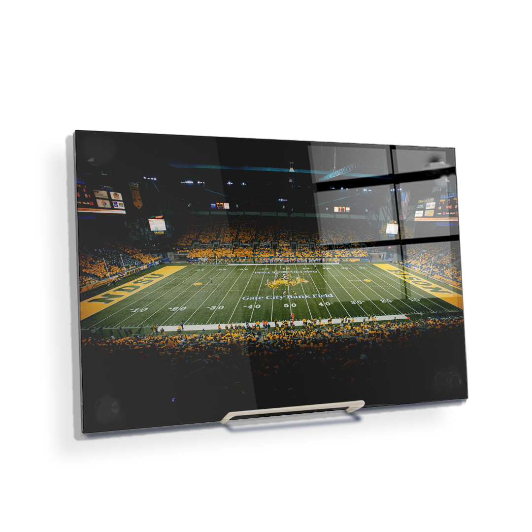 North Dakota State Bisons - Gate City Bank Field - College Wall Art #Canvas