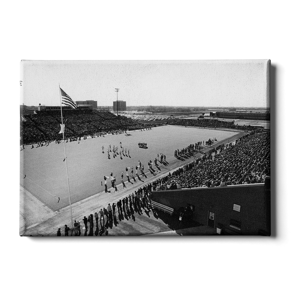 North Dakota State Bisons - Vintage 1975 Dacotah Field - College Wall Art #Canvas