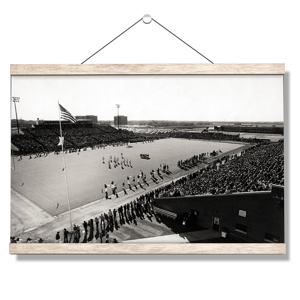 North Dakota State Bisons - Vintage 1975 Dacotah Field - College Wall Art #Canvas
