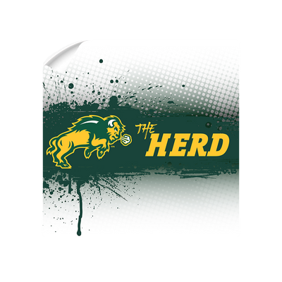 North Dakota State Bisons - The Herd - College Wall Art #Wall Decal