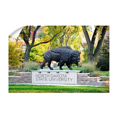 North Dakota State Bisons - North Dakota State University - College Wall Art #Wall decal