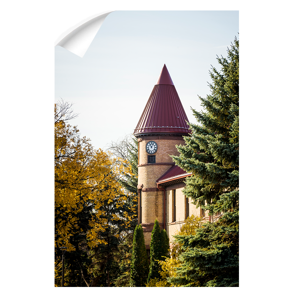 North Dakota State Bisons - Old Main - College Wall Art #Canvas