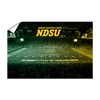 North Dakota State Bisons - Gate City Bank Field Duo Tone - College Wall Art #Wall Decal
