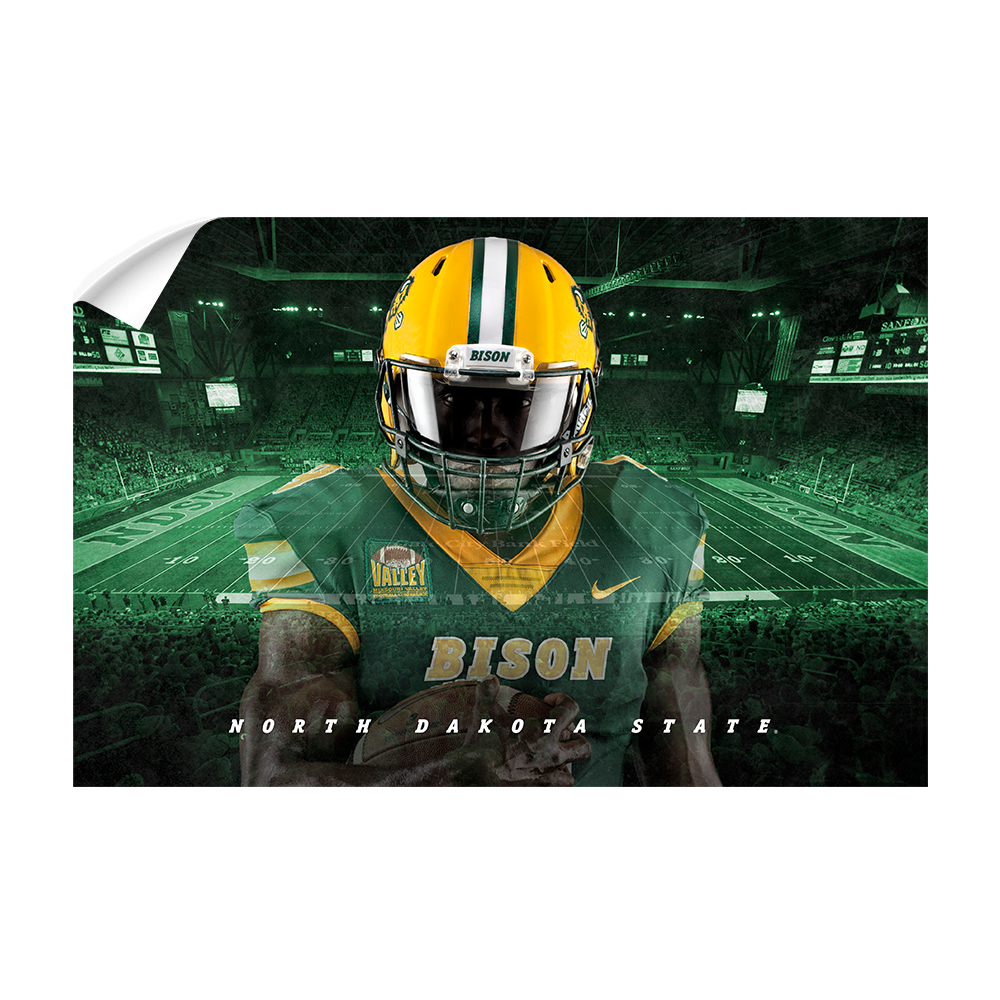 North Dakota State Bisons - North Dakota State Football - College Wall Art #Canvas