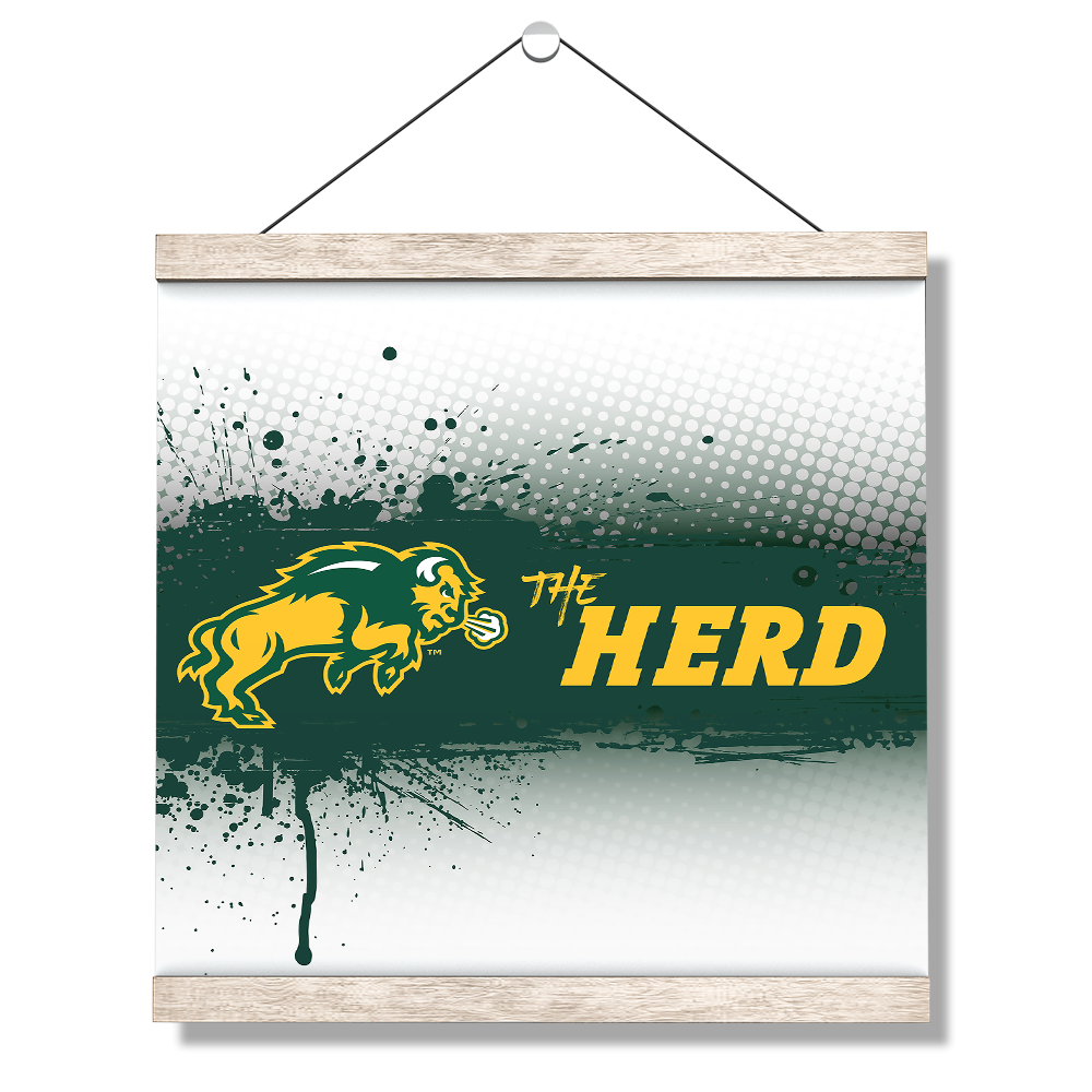 North Dakota State Bisons - The Herd - College Wall Art #Canvas
