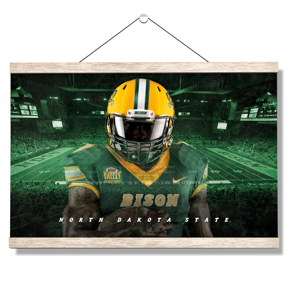 North Dakota State Bisons - North Dakota State Football - College Wall Art #Canvas
