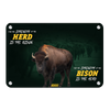 North Dakota State Bison - For the Strength of the Herd - College Wall Art #Metal