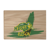 North Dakota State Bisons - Paint Ornament cutout - College Wall Art #Wood