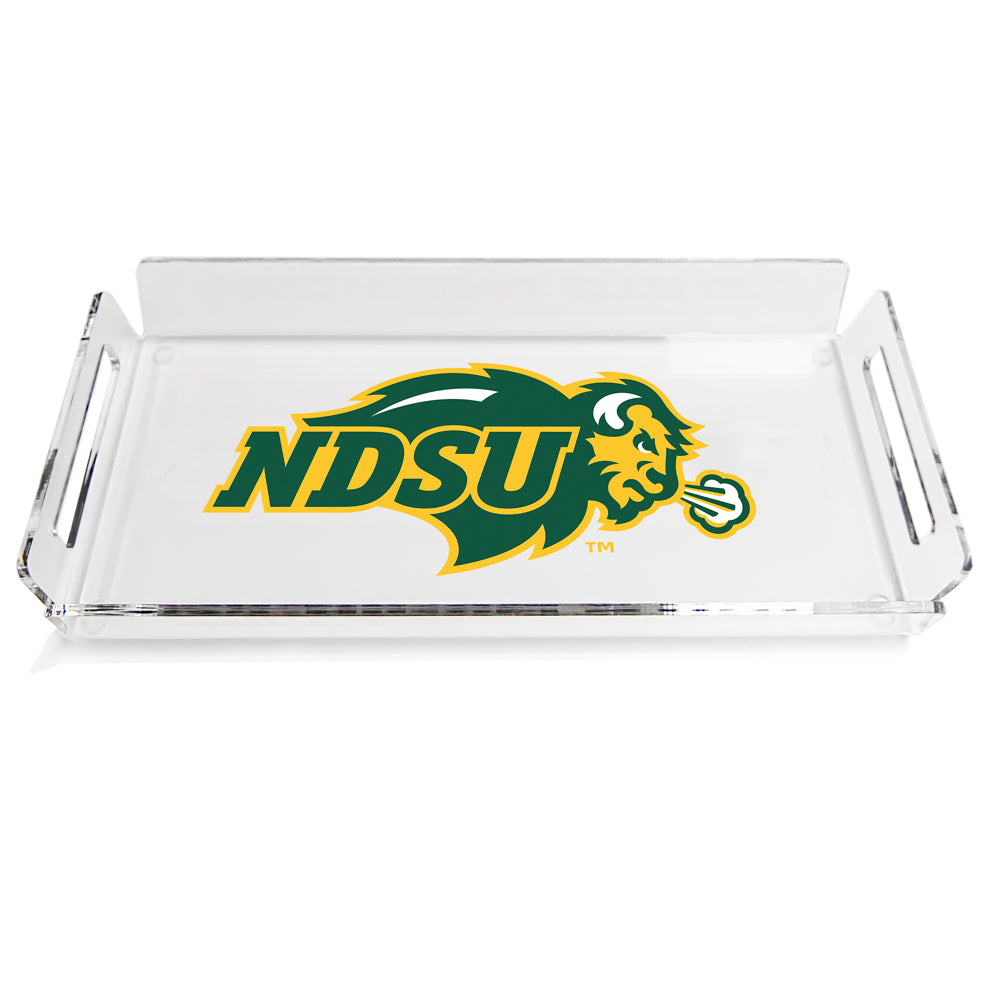 North Dakota State Bison - NDSU Logo Decorative Serving Tray