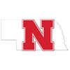 Nebraska Cornhuskers - Nebraska Mark Single Layer Dimensional