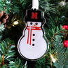 Nebraska Cornhuskers - Nebraska Snowman Double-Sided Ornament