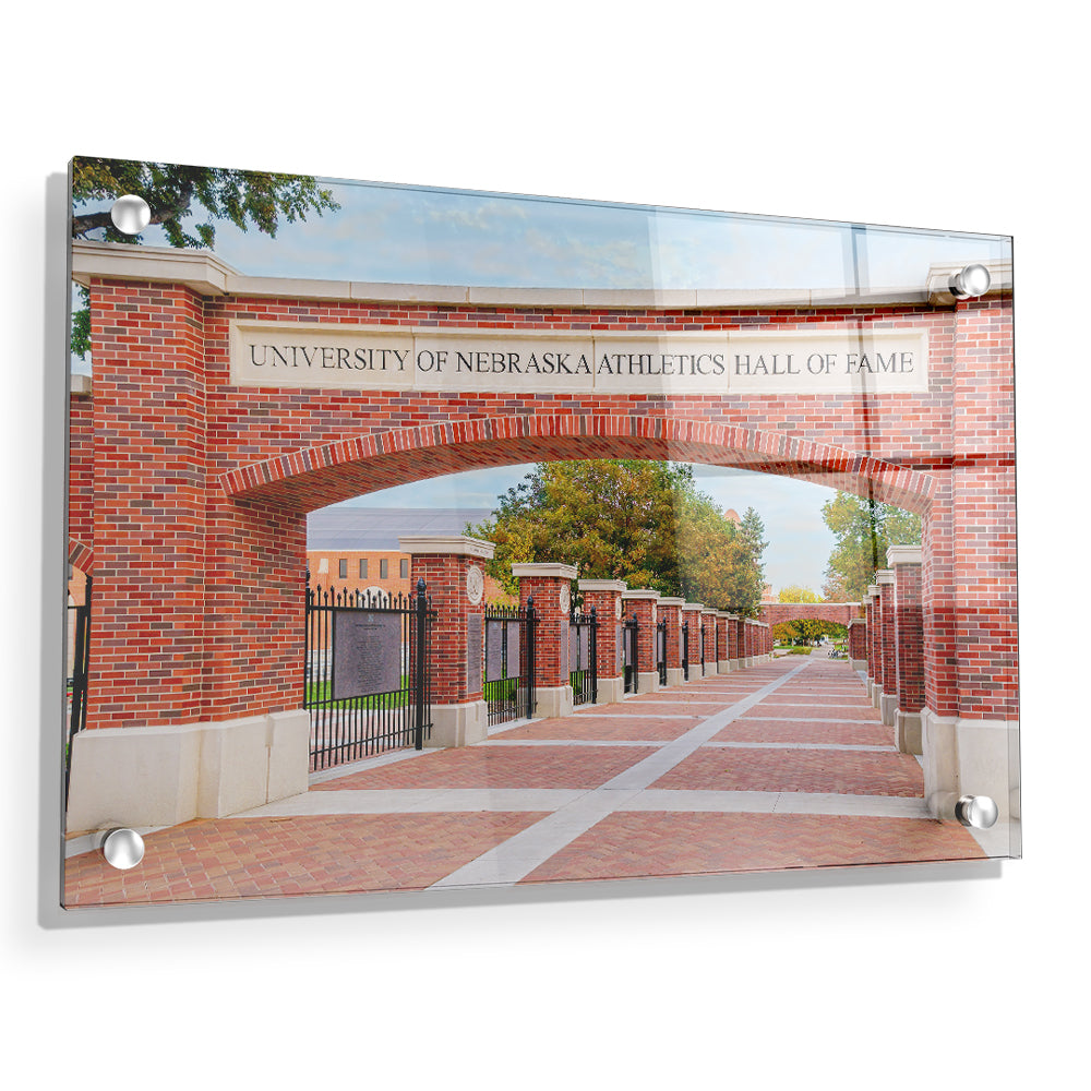 Nebraska - Nebraska Athletic Hall of Fame - College Wall Art #Canvas