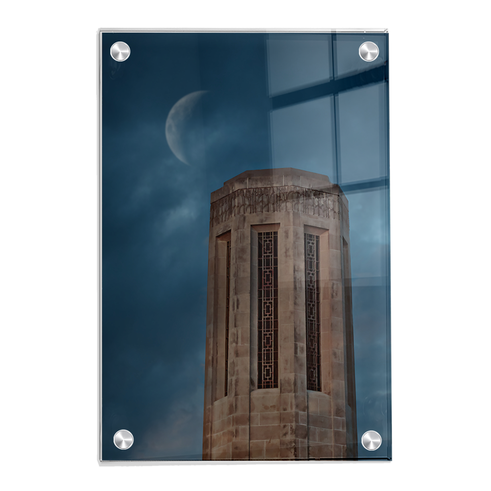 Nebraska Cornhuskers - Mueller Tower - College Wall Art #Canvas