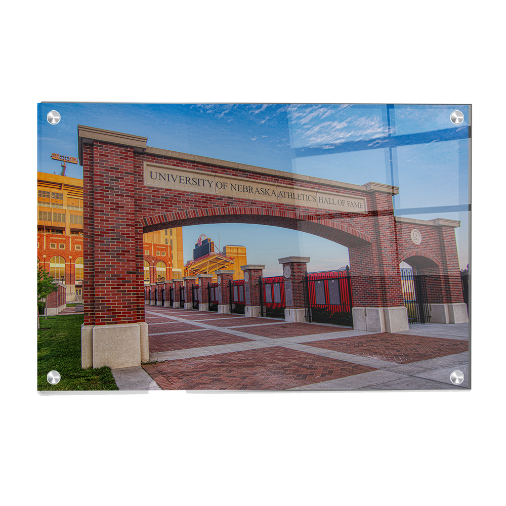 Nebraska Cornhuskers - Nebraska Athletics Hall of Fame HDR - College Wall Art #Canvas