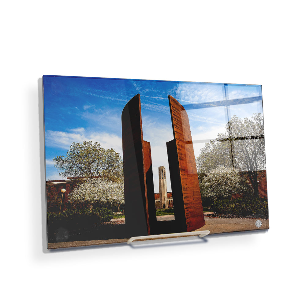 Nebraska - Greenpoint of View - College Wall Art #Canvas