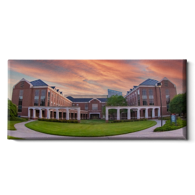 Nebraska Cornhuskers - Kaufman Education Residential Center Panoramic - College Wall Art #Canvas