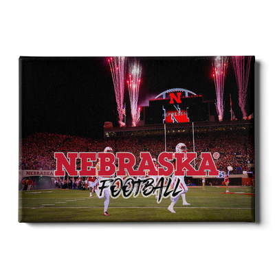 Nebraska Cornhuskers - Nebraska Football - College Wall Art #Canvas