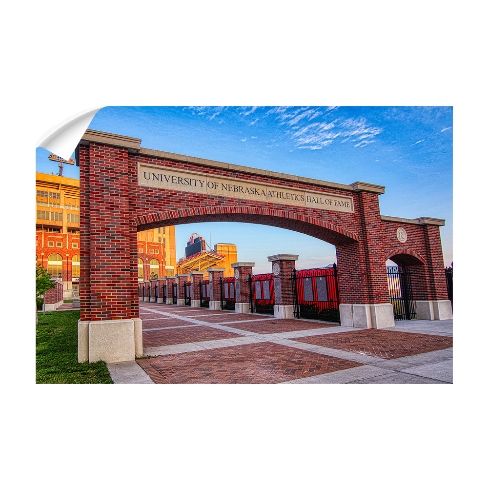 Nebraska Cornhuskers - Nebraska Athletics Hall of Fame HDR - College Wall Art #Canvas