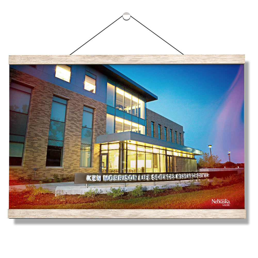 Nebraska - Ken Morrison Life Science Research Center - College Wall Art #Canvas