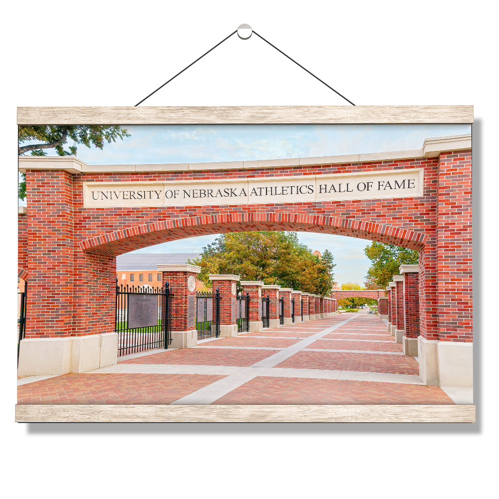 Nebraska - Nebraska Athletic Hall of Fame - College Wall Art #Canvas