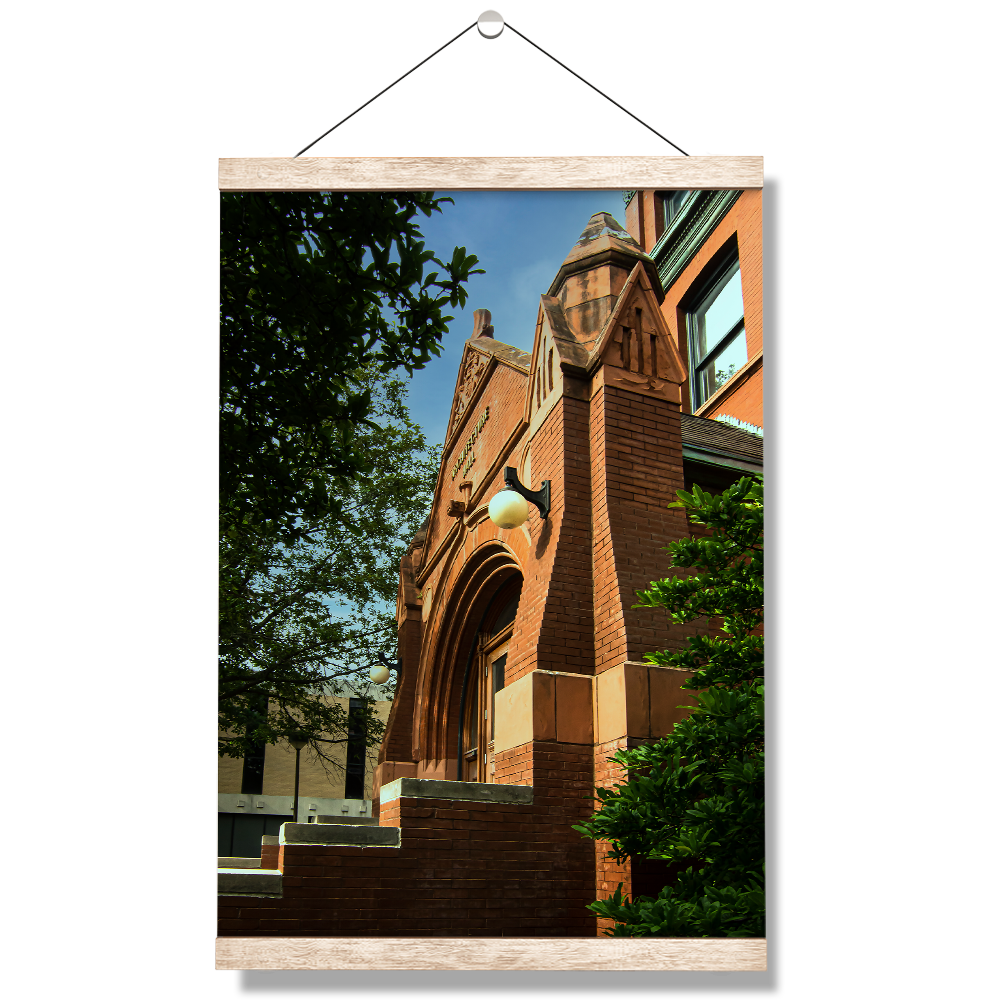 Nebraska Cornhuskers - Architecture Hall - College Wall Art #Canvas
