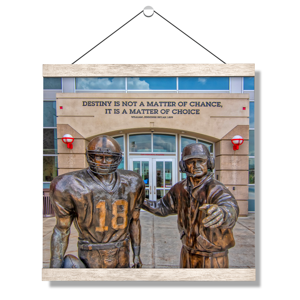 Nebraska Cornhuskers - Destiny - College Wall Art #Canvas