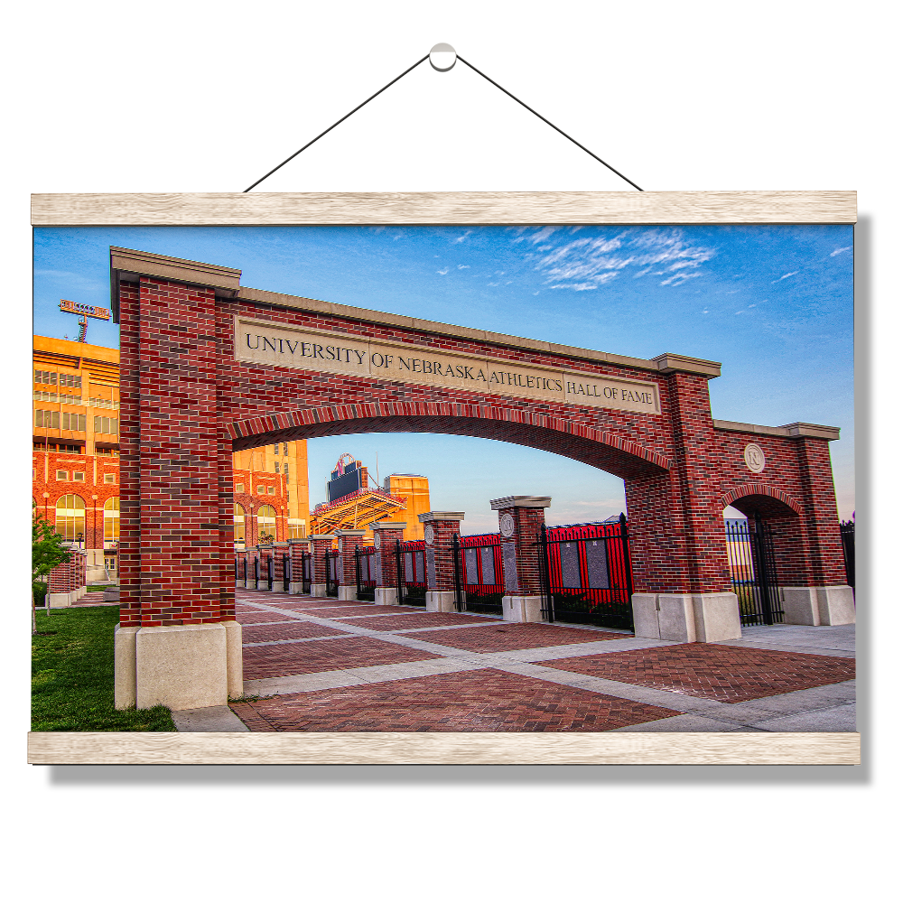 Nebraska Cornhuskers - Nebraska Athletics Hall of Fame HDR - College Wall Art #Canvas