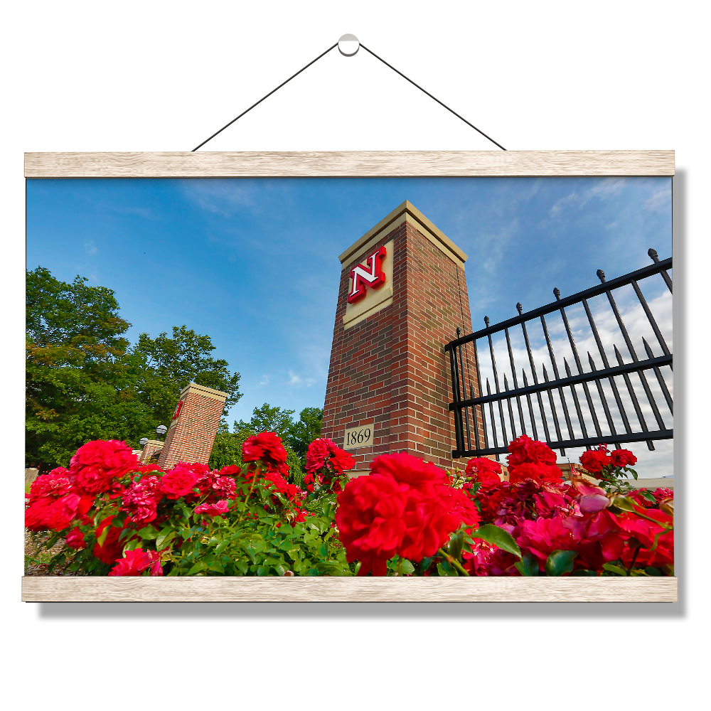 Nebraska Cornhuskers - Nebraska Gateway - College Wall Art #Canvas
