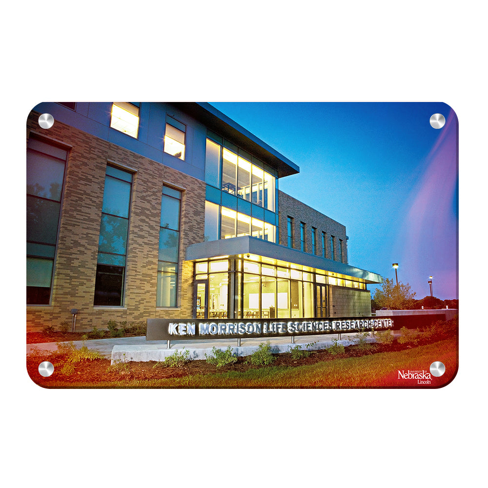 Nebraska - Ken Morrison Life Science Research Center - College Wall Art #Canvas