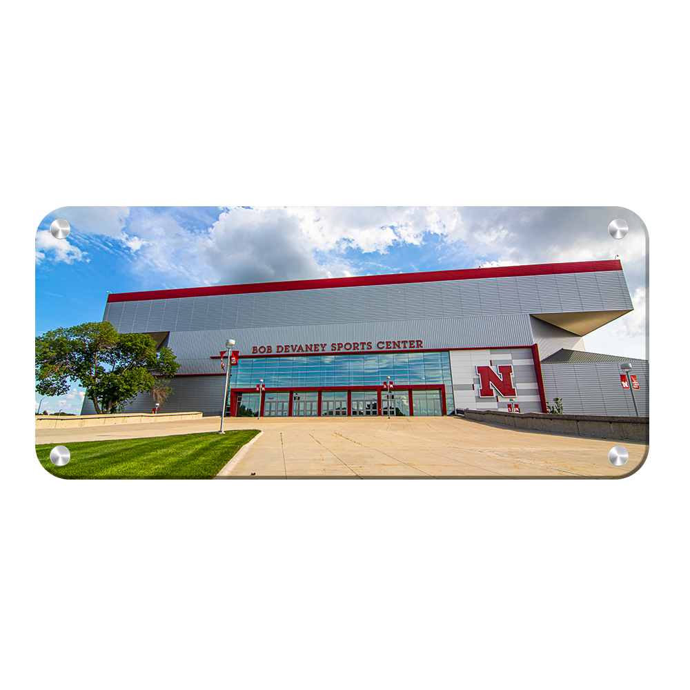 Nebraska Cornhuskers - Devaney Sports Center Pano - College Wall Art #Canvas