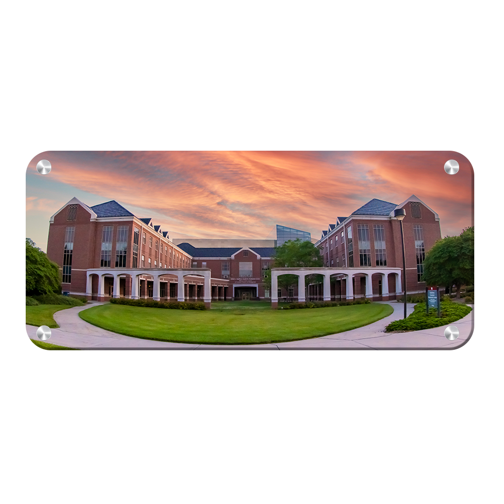 Nebraska Cornhuskers - Kaufman Education Residential Center Panoramic - College Wall Art #Canvas