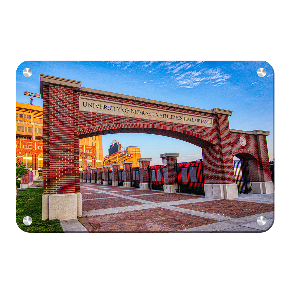 Nebraska Cornhuskers - Nebraska Athletics Hall of Fame HDR - College Wall Art #Canvas