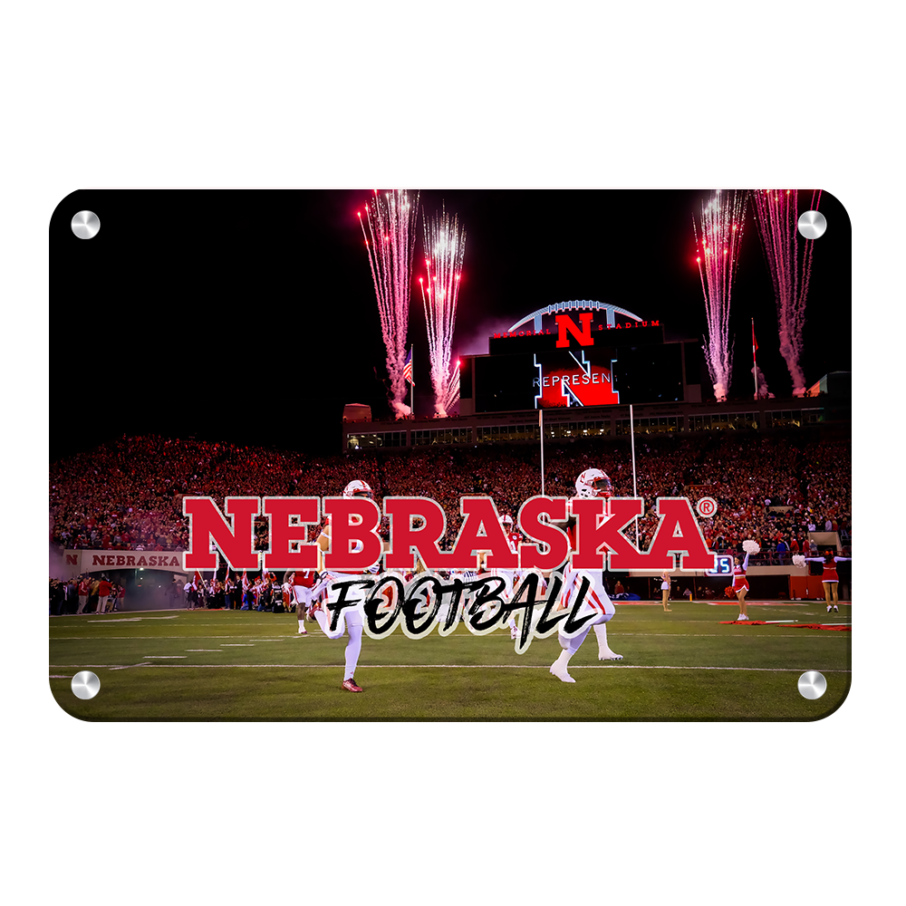 Nebraska Cornhuskers - Nebraska Football - College Wall Art #Canvas