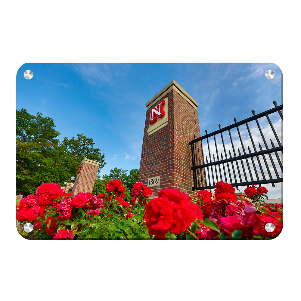 Nebraska Cornhuskers - Nebraska Gateway - College Wall Art #Canvas