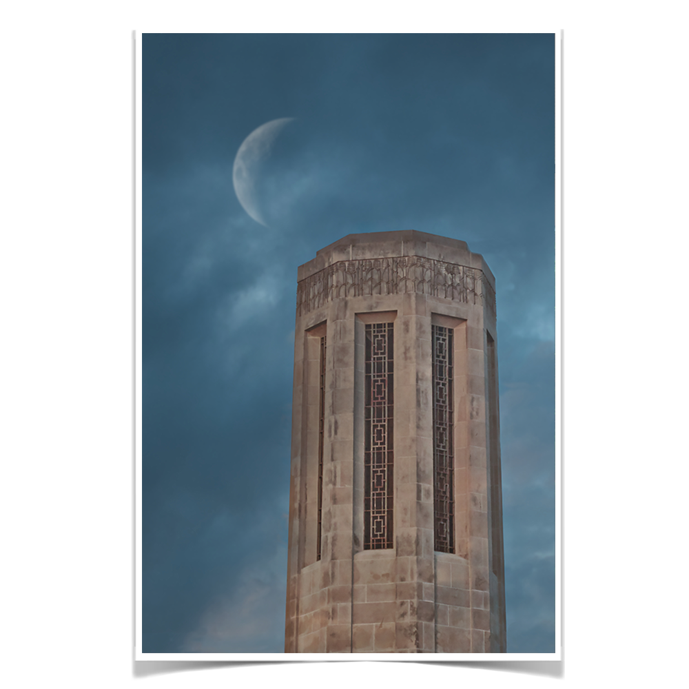 Nebraska Cornhuskers - Mueller Tower - College Wall Art #Canvas