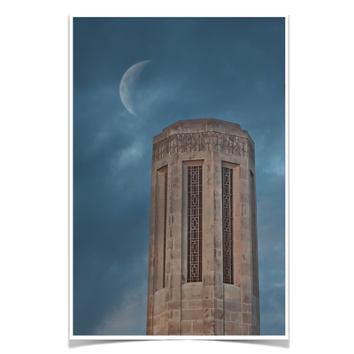 Nebraska Cornhuskers - Mueller Tower - College Wall Art #Poster