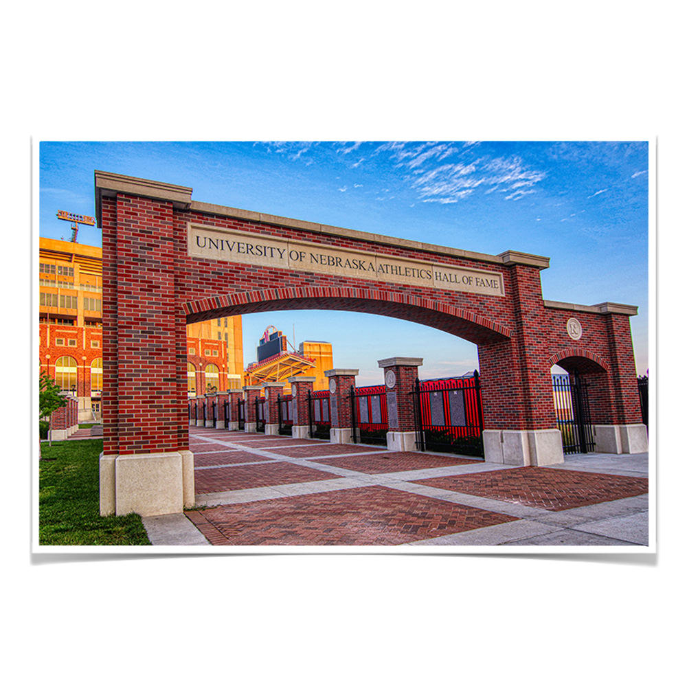 Nebraska Cornhuskers - Nebraska Athletics Hall of Fame HDR - College Wall Art #Canvas