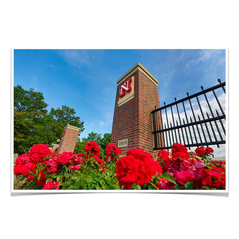 Nebraska Cornhuskers - Nebraska Gateway - College Wall Art #Canvas