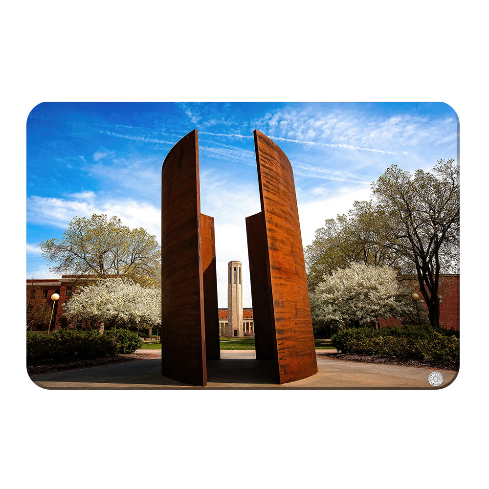Nebraska - Greenpoint of View - College Wall Art #Canvas