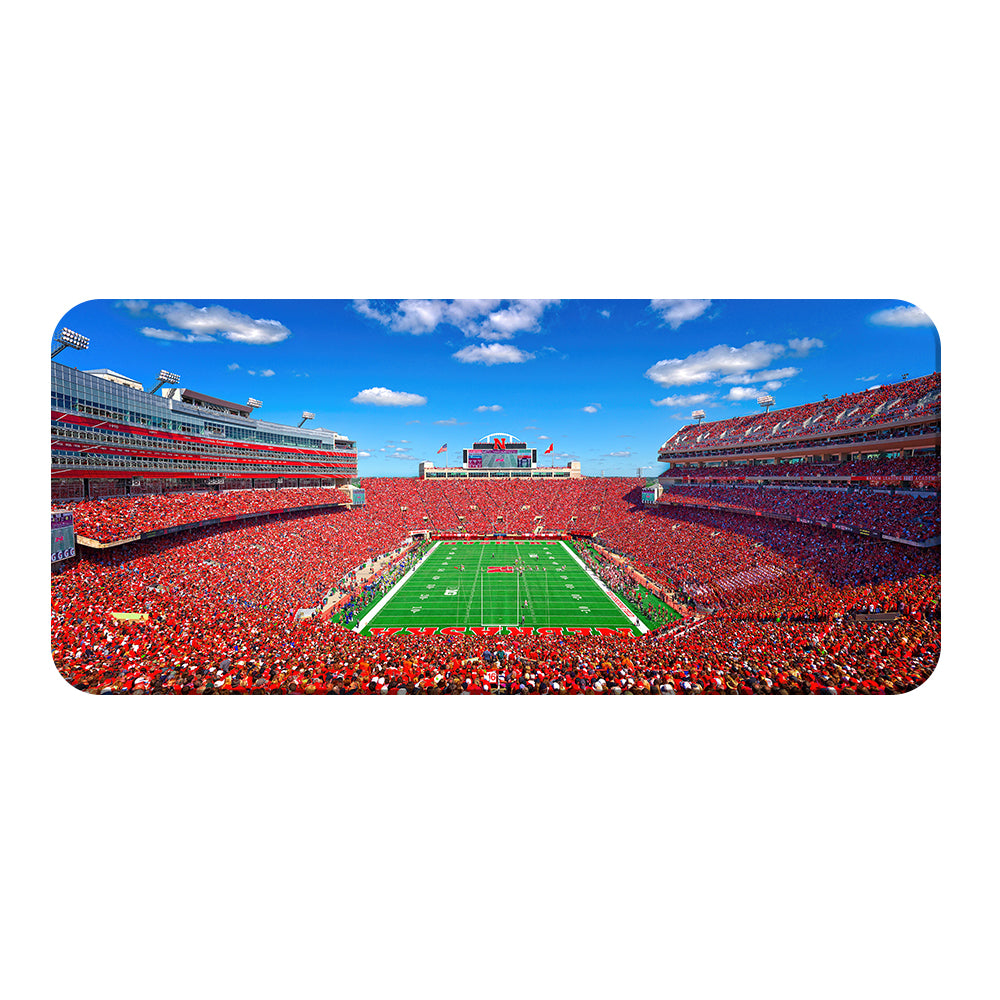 Nebraska - Memorial Stadium Pano - College Wall Art  #Canvas