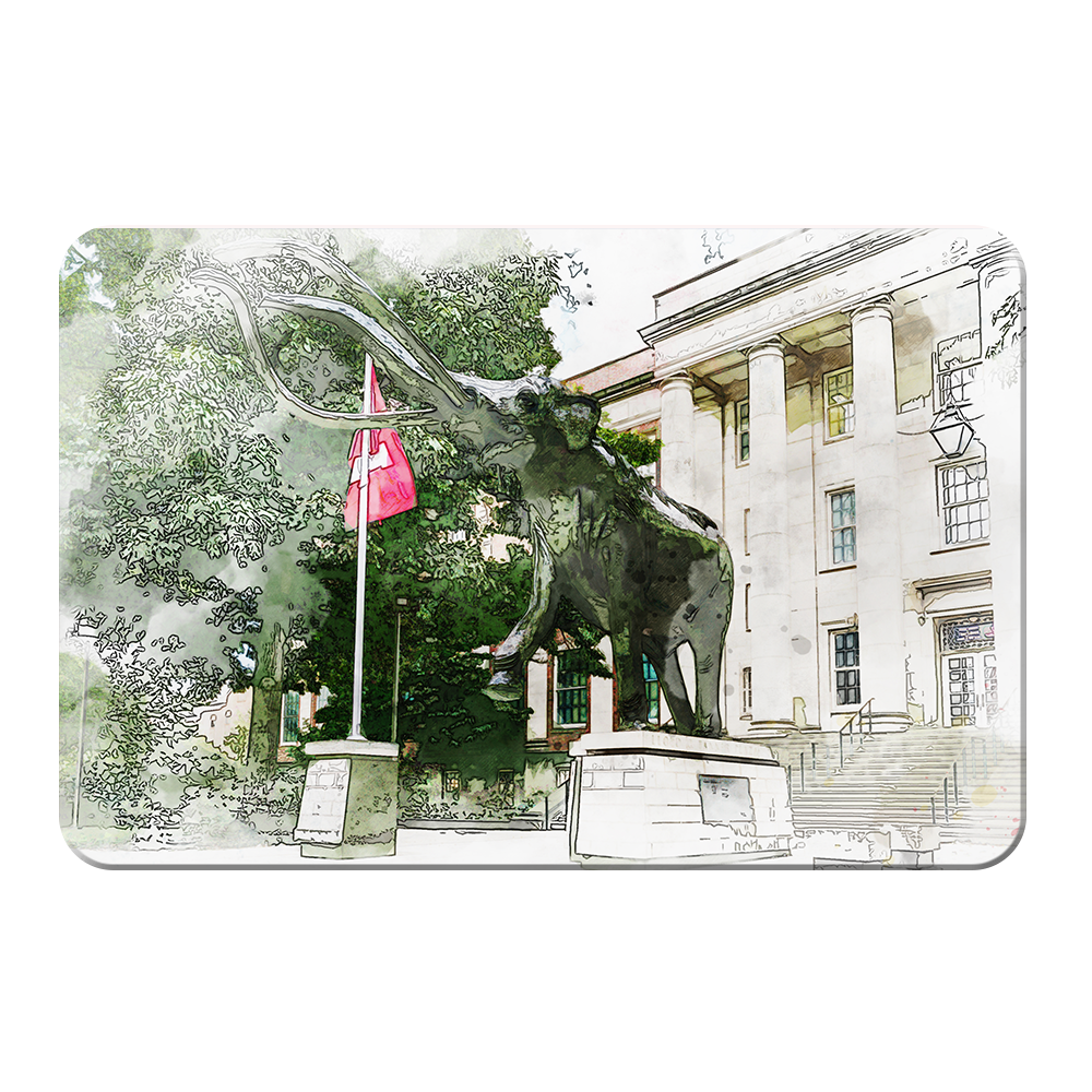 Nebraska Cornhuskers - Morrill Hall - College Wall Art #Canvas