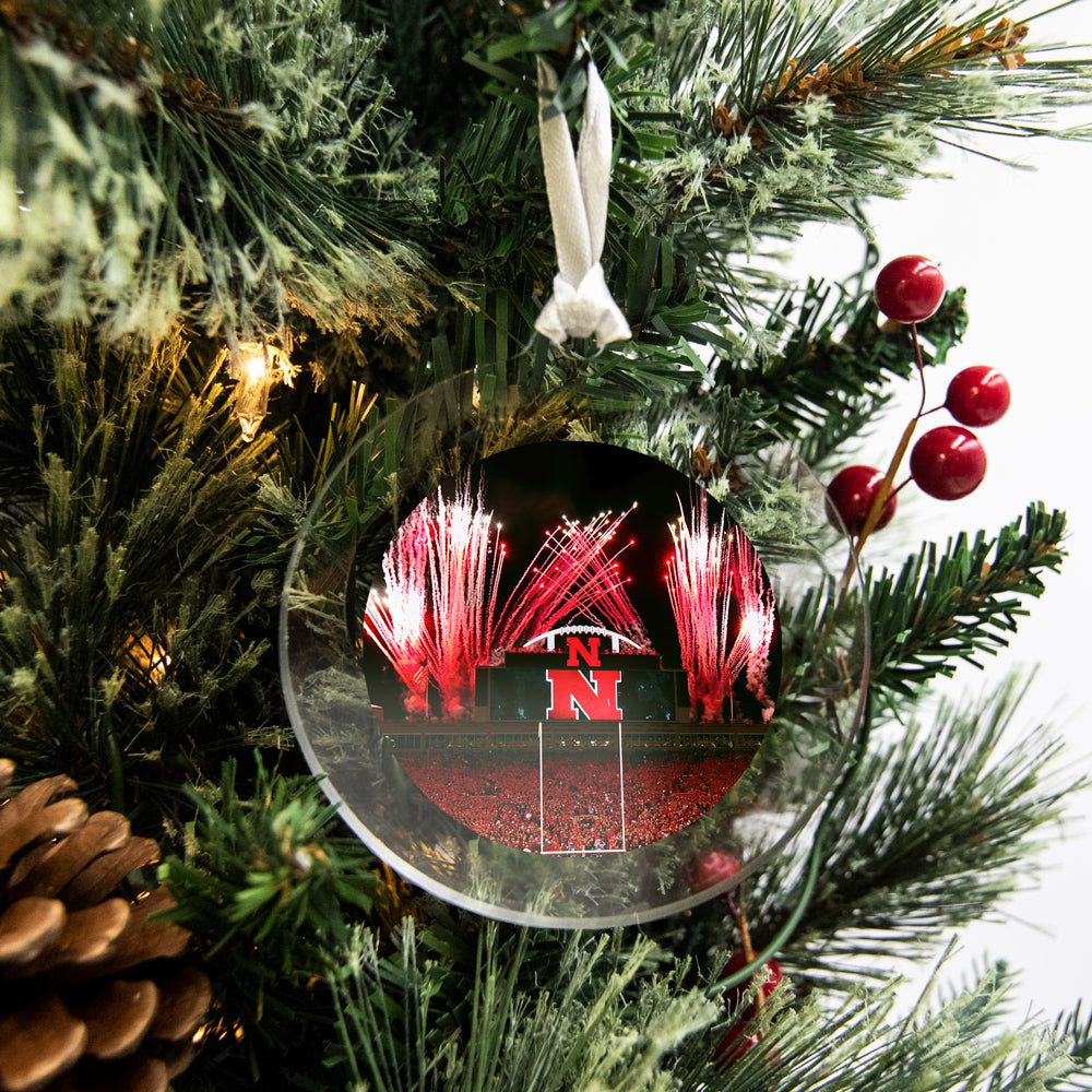 Nebraska Cornhuskers - Nebraska Entrance Bag Tag & Ornament