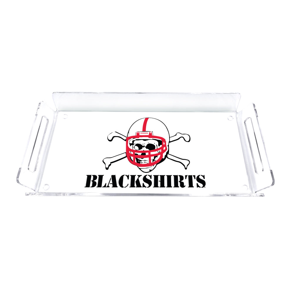 Nebraska Cornhuskers - Blackshirts Decorative Serving Tray